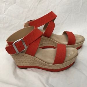 Reba Reanna wedges size 7.5